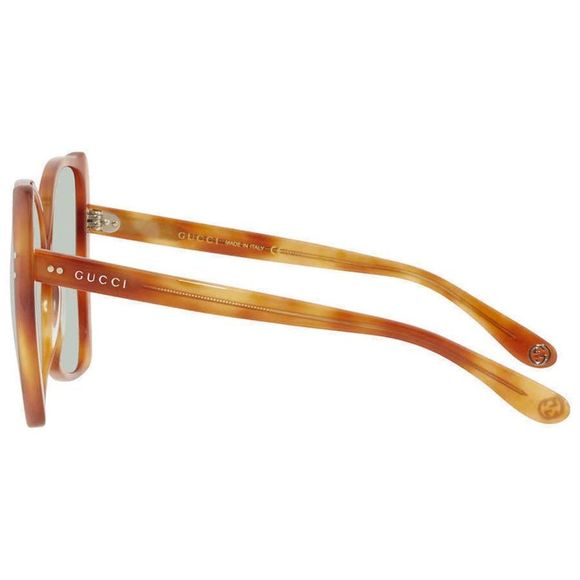 NEW Gucci Light Green Butterfly Women's Sunglasses - Picture 3 of 4